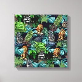 Toile Thèmes de fête nocturne