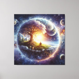Toile Thèmes de l'Imaginaire spirituel intemporel métaph