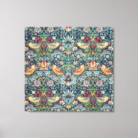Thief fraise William Morris Art Canvas