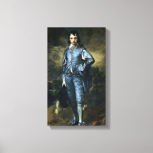 Toile Thomas Gainsborough - garçon dans le bleu