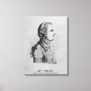 Toile Thomas Gray, dessiné par William Henshaw