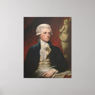 Toile Thomas Jefferson par Mather Brown (1786)