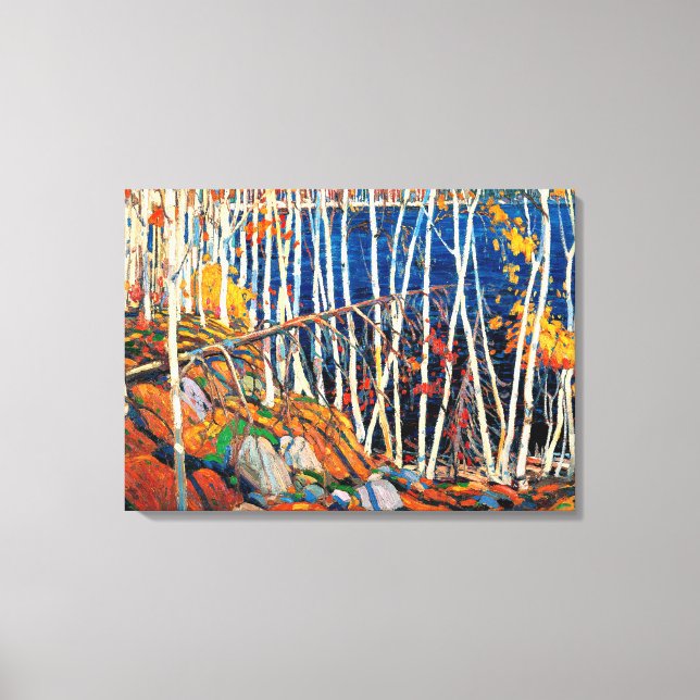 Toile Thomson - Dans le Northland (Recto)