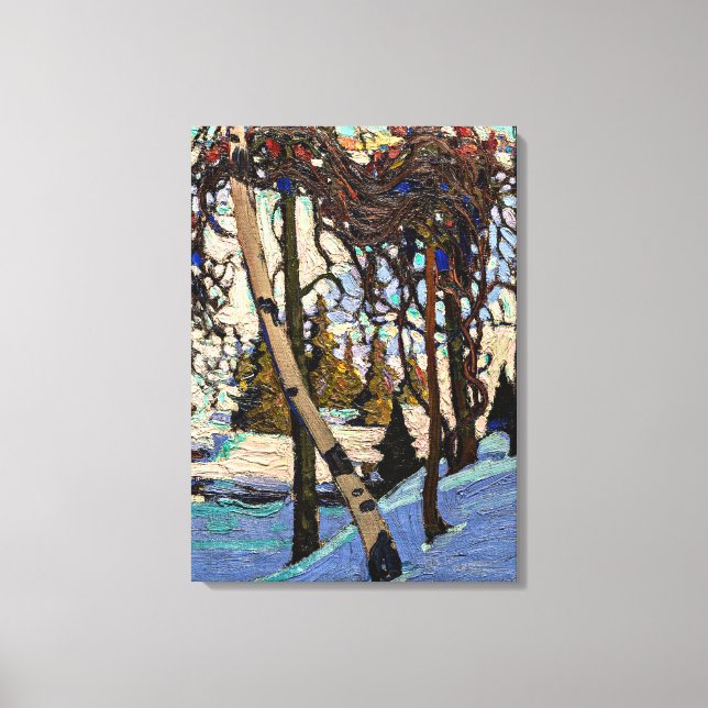 Toile Thomson - Neige précoce (Recto)