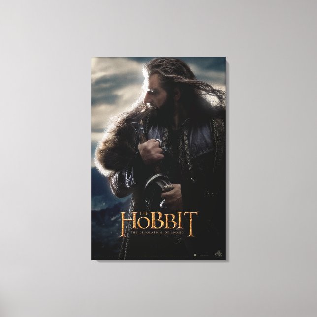 Toile THORIN OAKENSHIELD™ Poster de caractères 2 (Recto)
