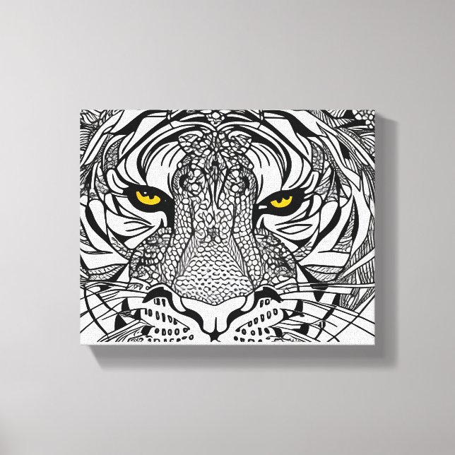 Toile Tiger (Recto)
