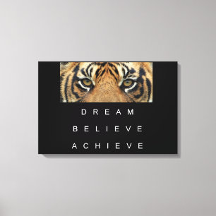 Toile tiger eyes performance motivation citation