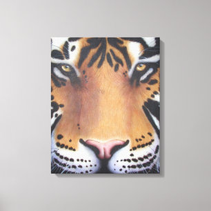 Toile Tiger Portrait