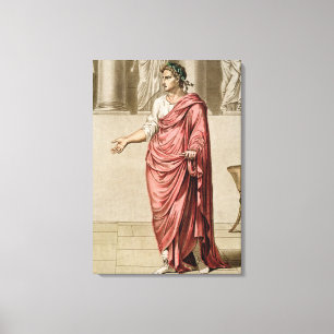 Toile Titus, costume pour 'Berenice' de Jean Racine, de