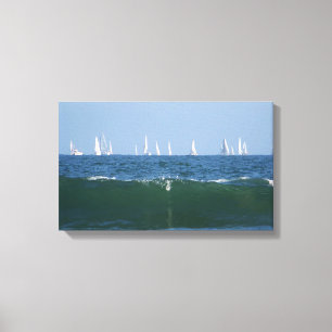 Toile Toiles & Vagues_Toile tendue imprimée