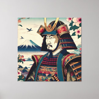 Toile Tokugawa Ieyasu : Le chef-d'oeuvre d'Ukiyo-E