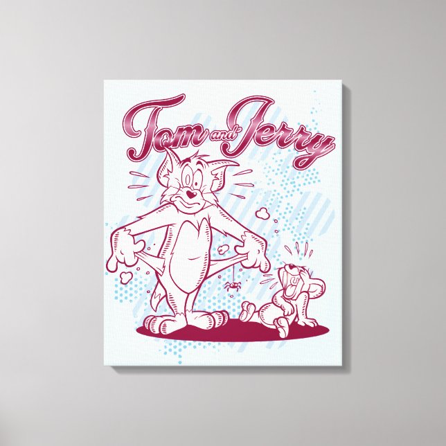 Toile Tom et Jerry Broke (Recto)