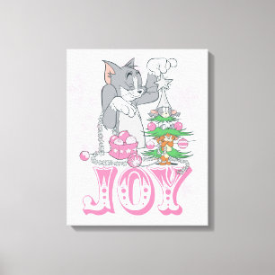 Toile Tom, Jerry et Nibbles décorent la joie