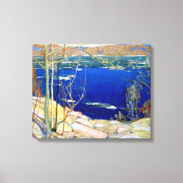 Toile Tom Thomson - Glace du printemps