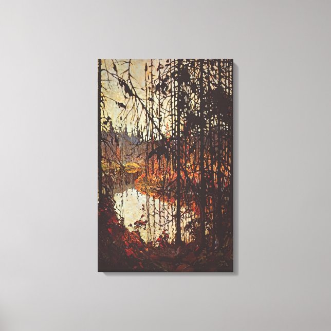 Toile Tom Thomson - NORTHERN RIVER 1915 (Recto)