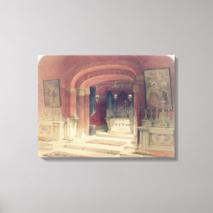 Toile Tombeau de l'annonce, Nazareth, le 20 avril 1