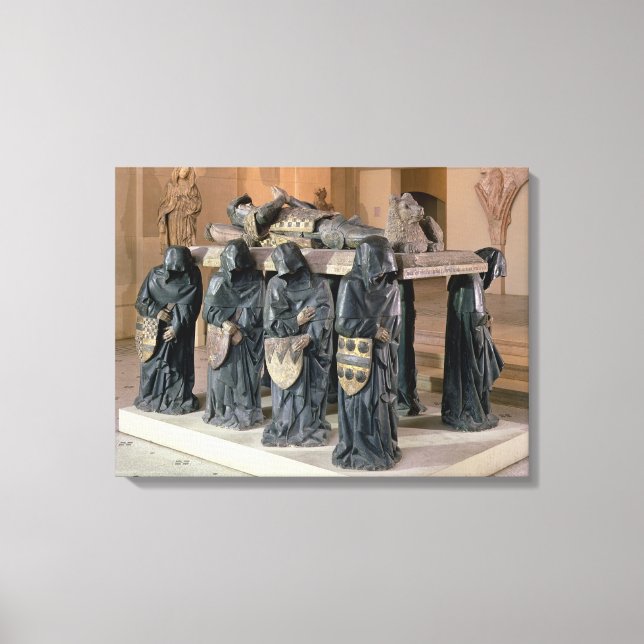 Toile Tombeau de Philippe Pot (1428-94) de l'abbaye de C (Recto)
