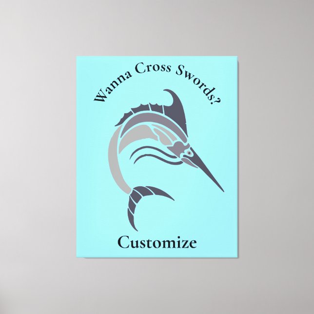 Toile Tonnerre de poisson-épée (Recto)