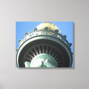 TOILE TORCHE DE LA STATUE DE LA LIBERTÉ ENVELOPPÉE