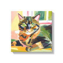 Tortoiseshell | Belle peinture de chats