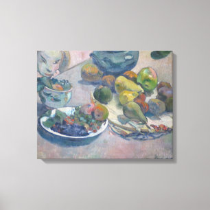 Toile Toujours la vie avec les fruits de Paul Gauguin