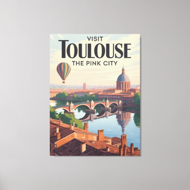 Toile Toulouse France (Recto)