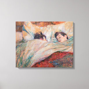 Toile Toulouse-Lautrec - Le Lit