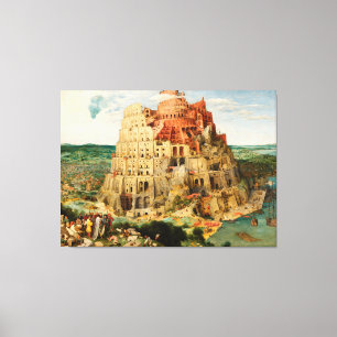 Toile Tour de Babel par Peter Bruegel l'Ancien