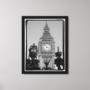 Toile Tour de l'horloge "Big Ben" au palais de Westminst