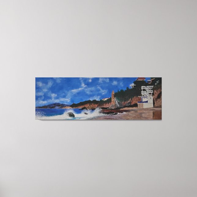 Toile Tour de pirates Victoria Beach Laguna (Recto)