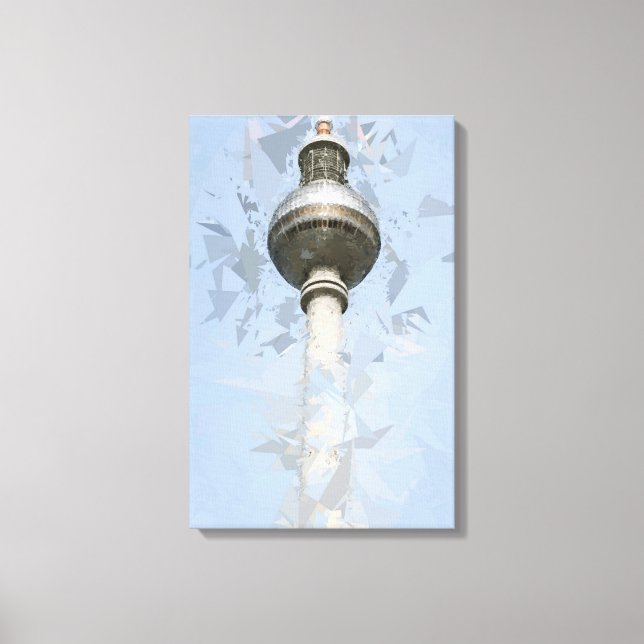 Toile Tour de télévision de Berlin (Recto)