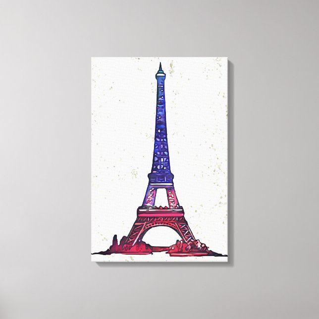 Toile Tour Eiffel (Recto)