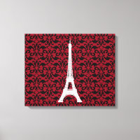 Tour Eiffel, Paris, Motif Damas, Damas