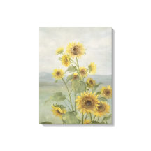Tournesol moderne Image aquarelle et personnalisée