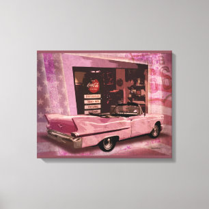 Toile Tous les collages les années 50 américains
