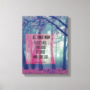 Toile Toutes les choses fonctionnent ensemble pour le Bo