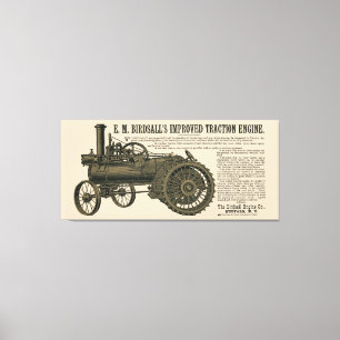 Toile Tracteur de ferme du moteur de traction de la