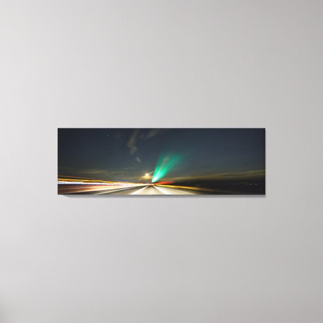 Toile Trafic nocturne (Recto)