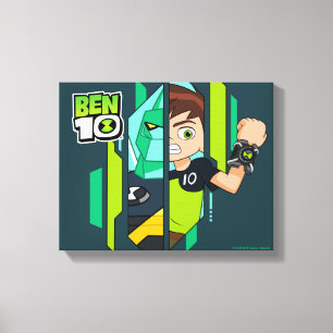Toile Transformation de l'ADN de Ben 10 Diamondhead