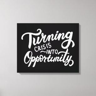Toile Transformer La Crise En Opportunité