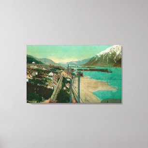 Toile Treadwell, AK et Douglas City et Juneau à