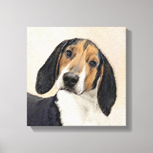 Toile Treeing Walker Coonhound Peinture - Art original