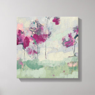 Toile Treeline Fuchsia