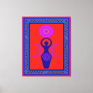 Toile Triple déesse Moon Phase Canvas Imprimer