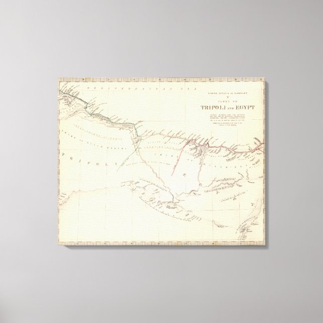 Toile Tripoli, Egypte (Recto)