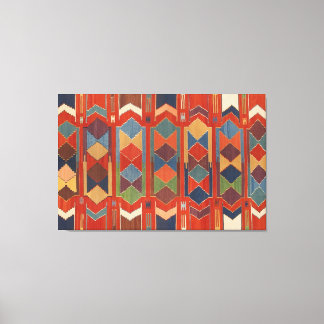 Toile Triptyque turc contemporain Kilim Motif