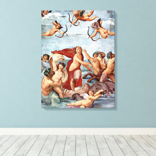 Toile Triumphe de Galatée par Raphael Sanzio