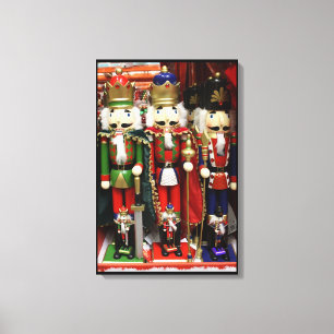 Toile Trois Craqueurs Sages - Soldats Casse-Noix