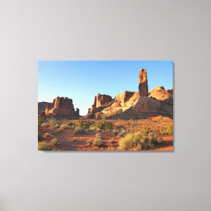 Toile Trois Sœurs au Parc national des Arches