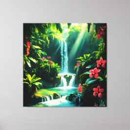 Toile Tropical Jungle Bliss